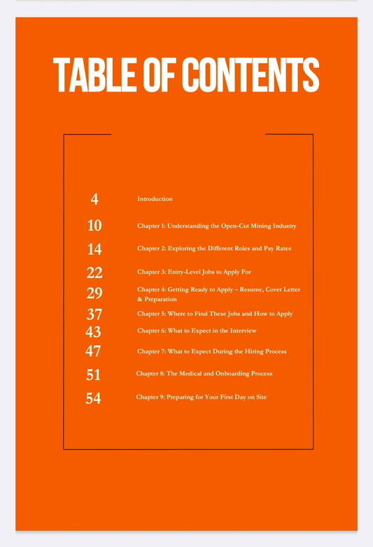 E-Book Learn the Skills to Land a Job in Open-Cut Mining