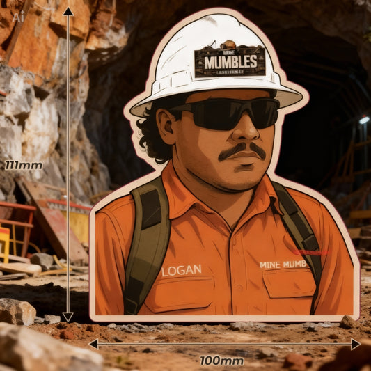 Lasnookwah Logo Sticker – Premium Vinyl Decal